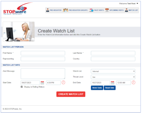 Web Watchlist Module